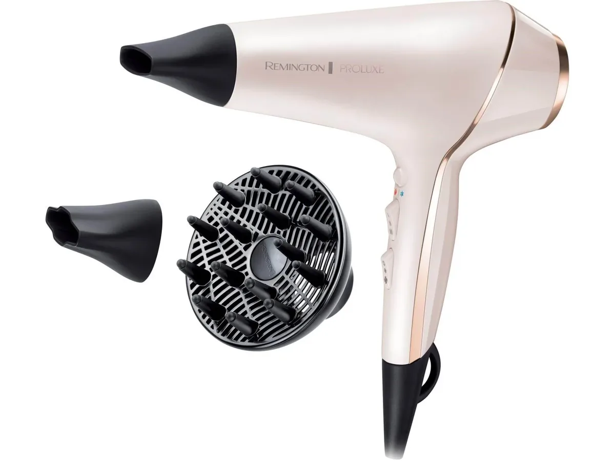 Remington AC9140 PROluxe hårtørrer med diffuser og koncentrator