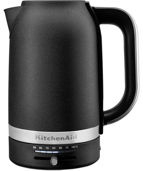 Sort KitchenAid 5KEK1701 elkedel på 1,7 liter med temperaturvalg
