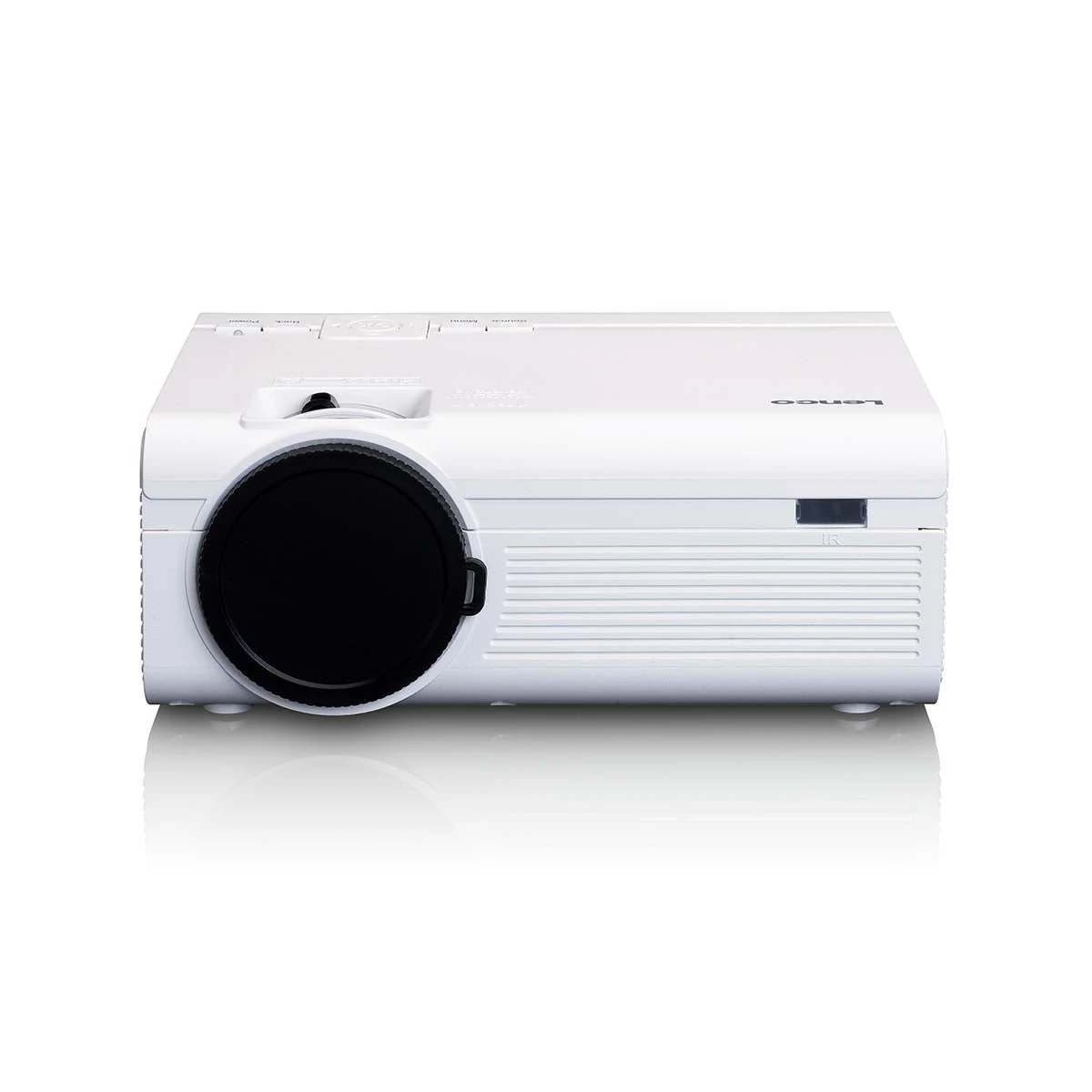 Lenco LPJ-280WH projektor i hvid