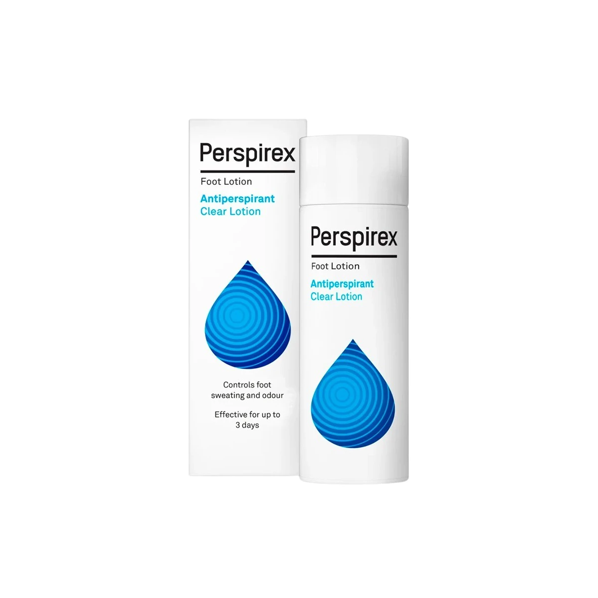 Perspirex Foot Lotion 100 ml med flaske og æske