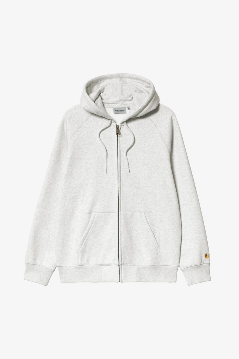 Grå Carhartt WIP Hooded Chase Jacket til mænd
