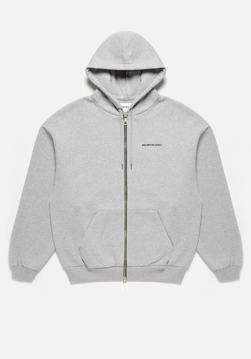 Grå MKI Uniform Zip Hoody til mænd
