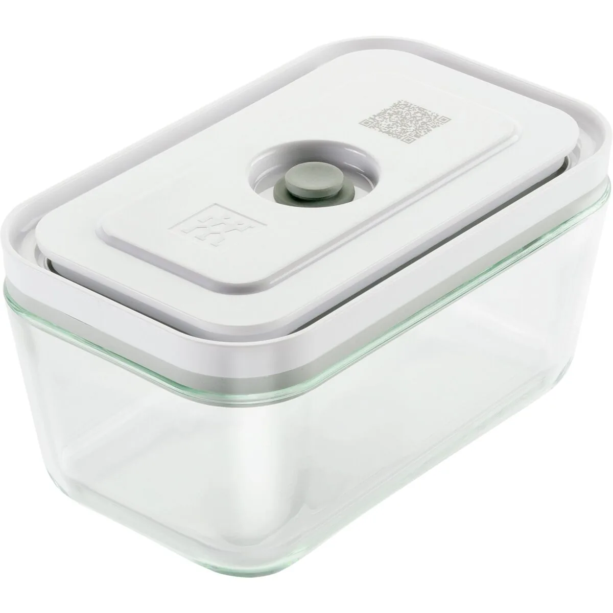 Zwilling Fresh and Save vakuumbeholder i klart glas med hvidt låg