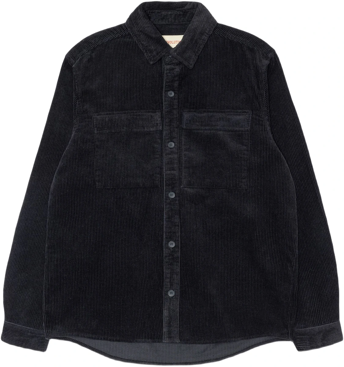 RVLT Revolution Utility Shirt i navy fløjl