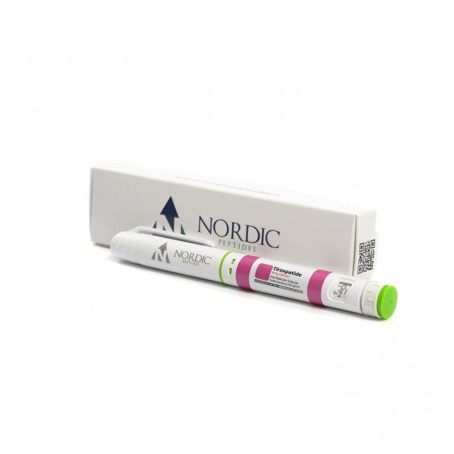Nordic Peptides Tirzepatide pre-filled pen 5 mg og 10 mg