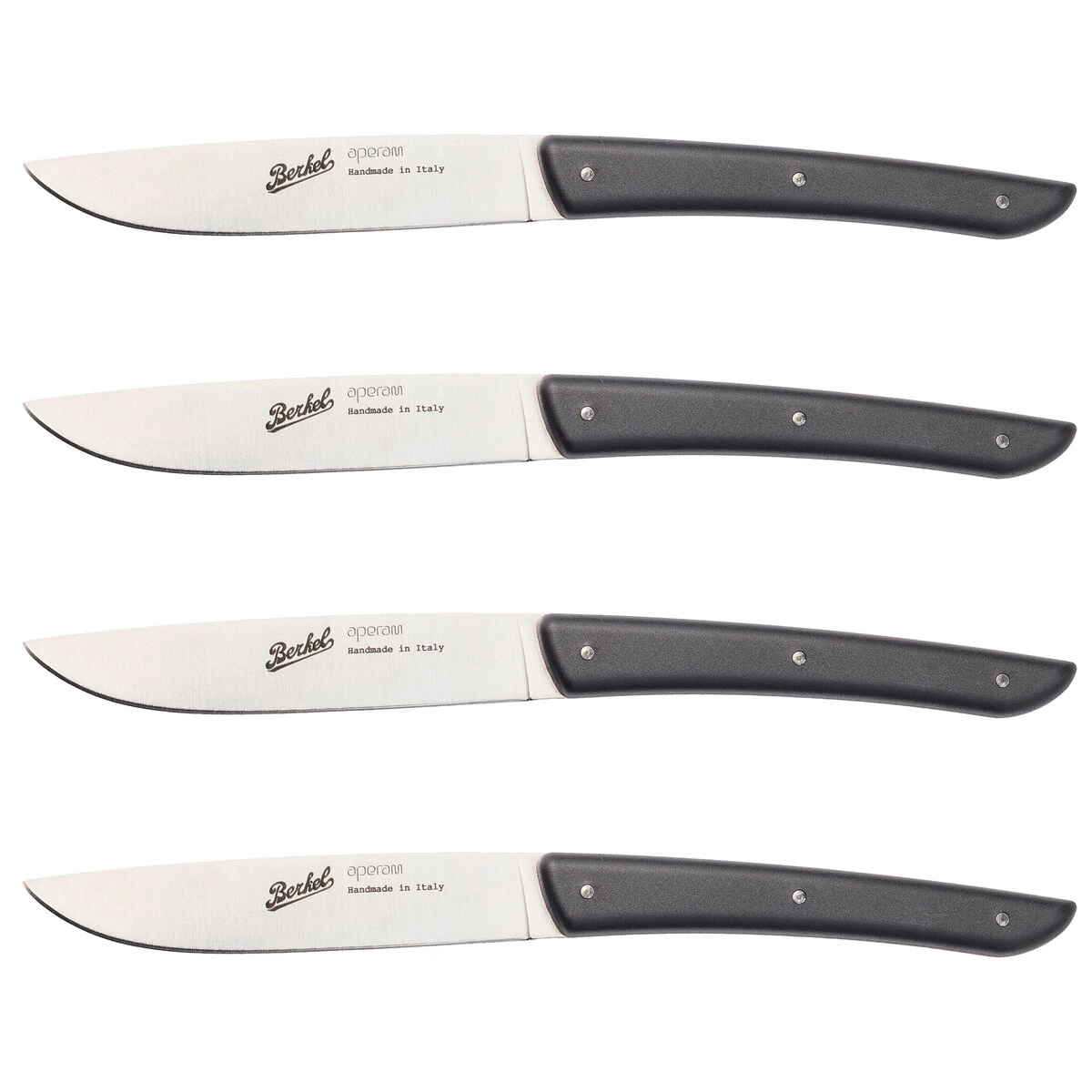 Berkel Color, sort, 4 knive