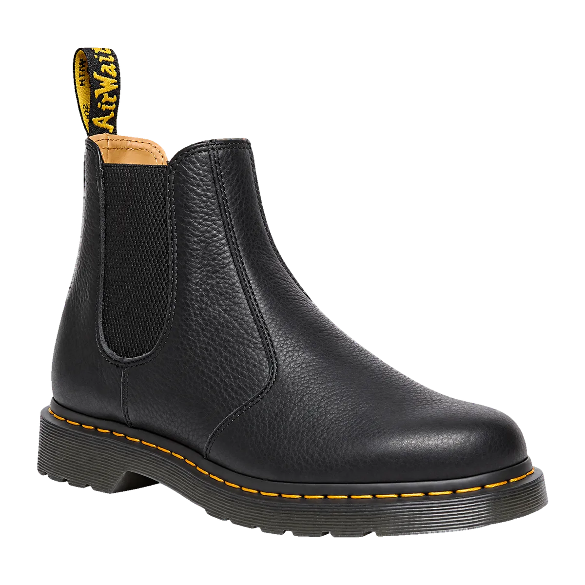 Sort Dr. Martens 2976 Chelsea-støvle i læder