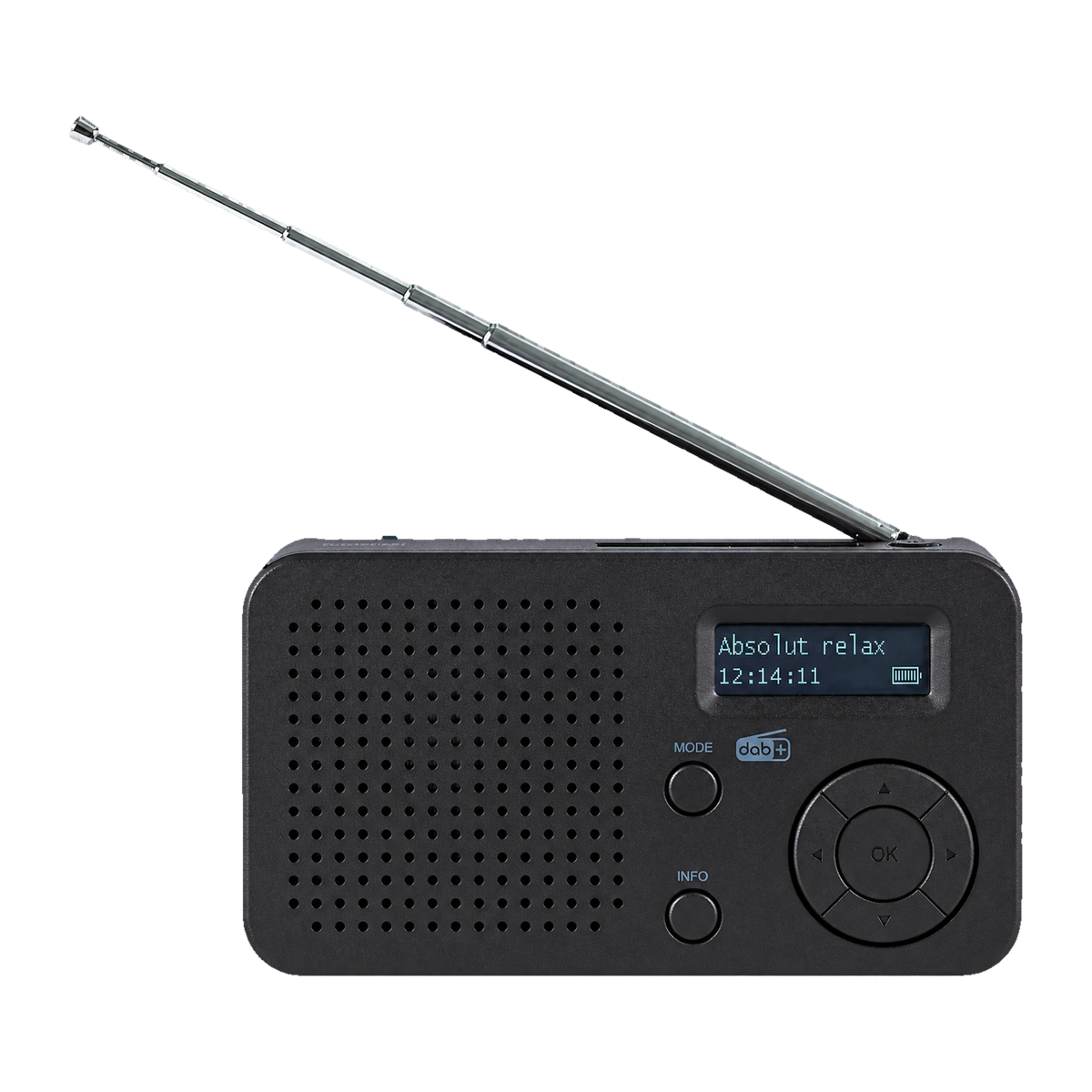 Imperial DABMAN 17 bærbar DAB-radio i sort