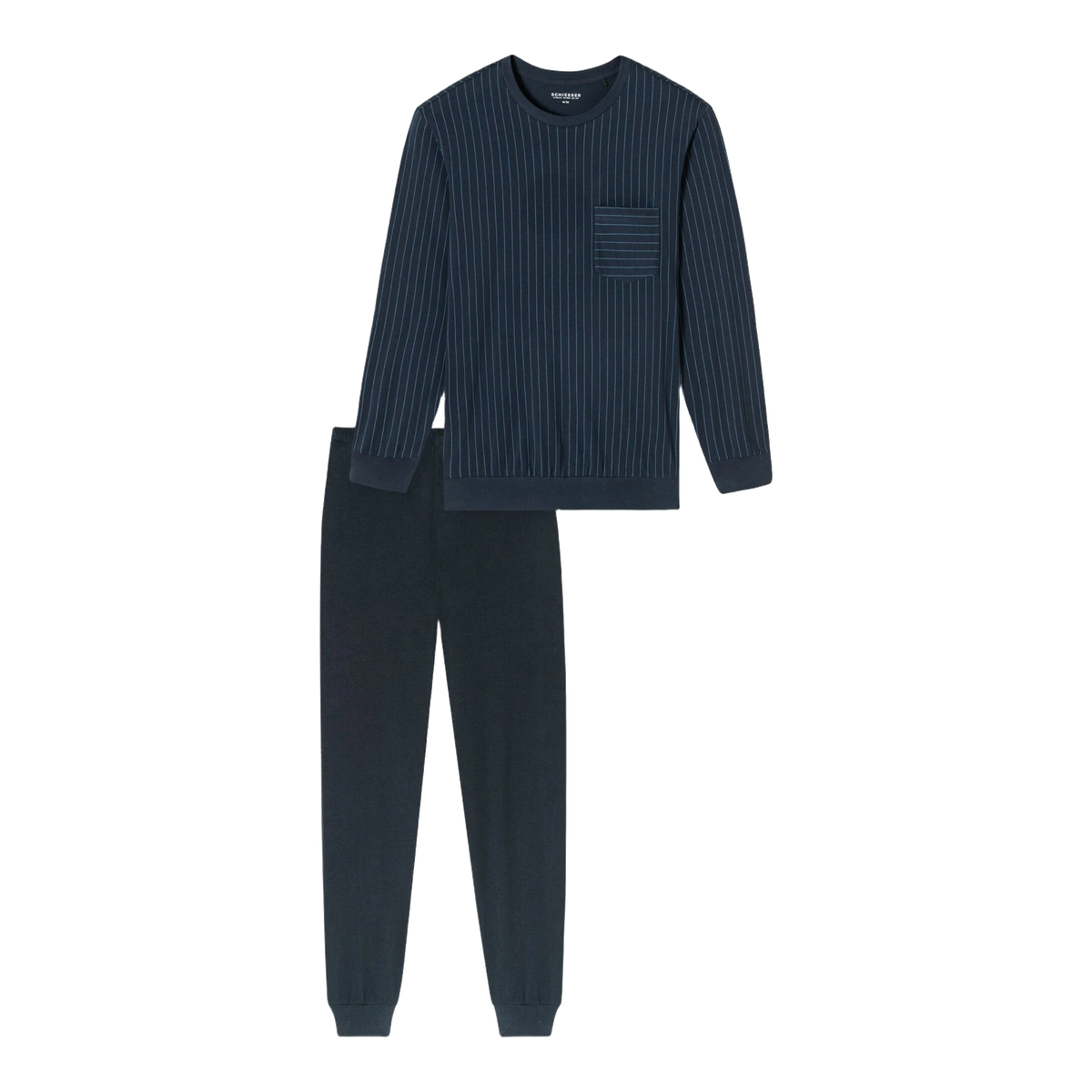 Mørkeblå pyjamas fra Schiesser