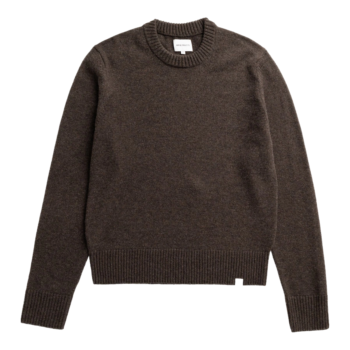 Brun uldtrøje fra Norse Projects